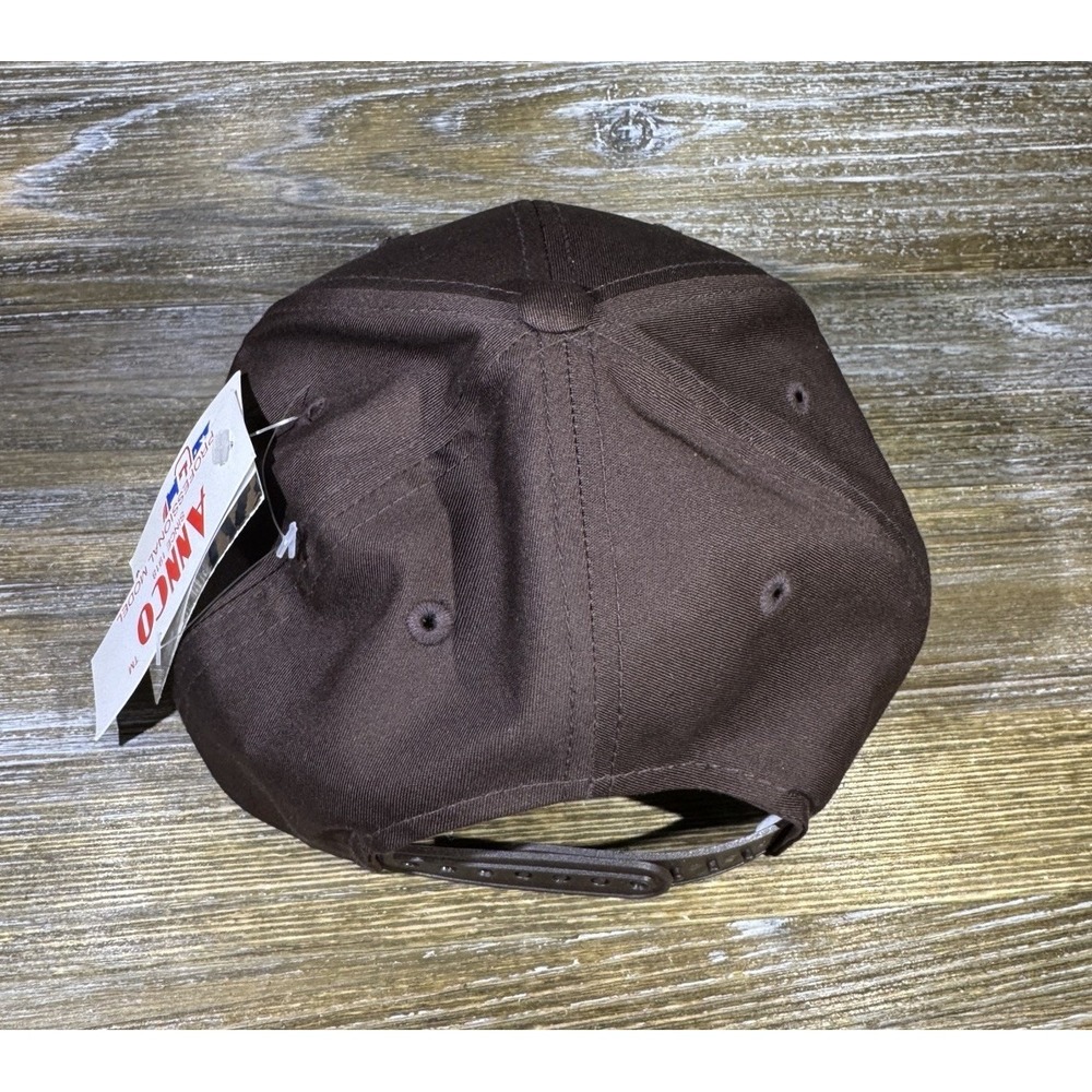 Annco Cleveland Browns Vintage 90s Hat‎ Cap NFL Brown SnapBack NWT - Picture 4 of 10
